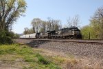 NS 4102 heads train 12G East